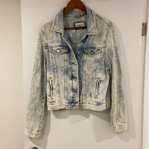 Acid Wash Jean Jacket